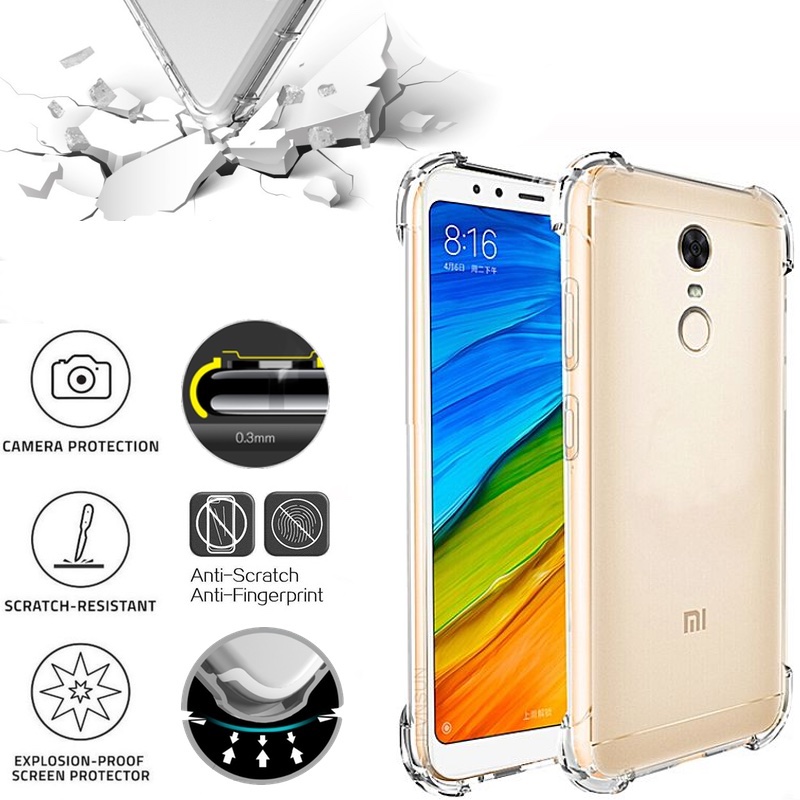 Silikoninis-Anti shock dėklas (REDMI 5 PLUS) Silikoninis-Anti shock dėklas (REDMI 5 PLUS)